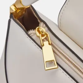 Refined White Elegance Clutch